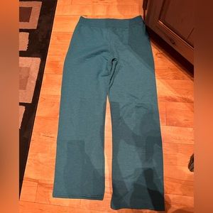 Teal sweat pants